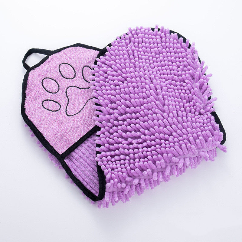 Super Absorbent Dog & Cat Bath Towel – Quick-Dry Microfiber Pet Bathrobe