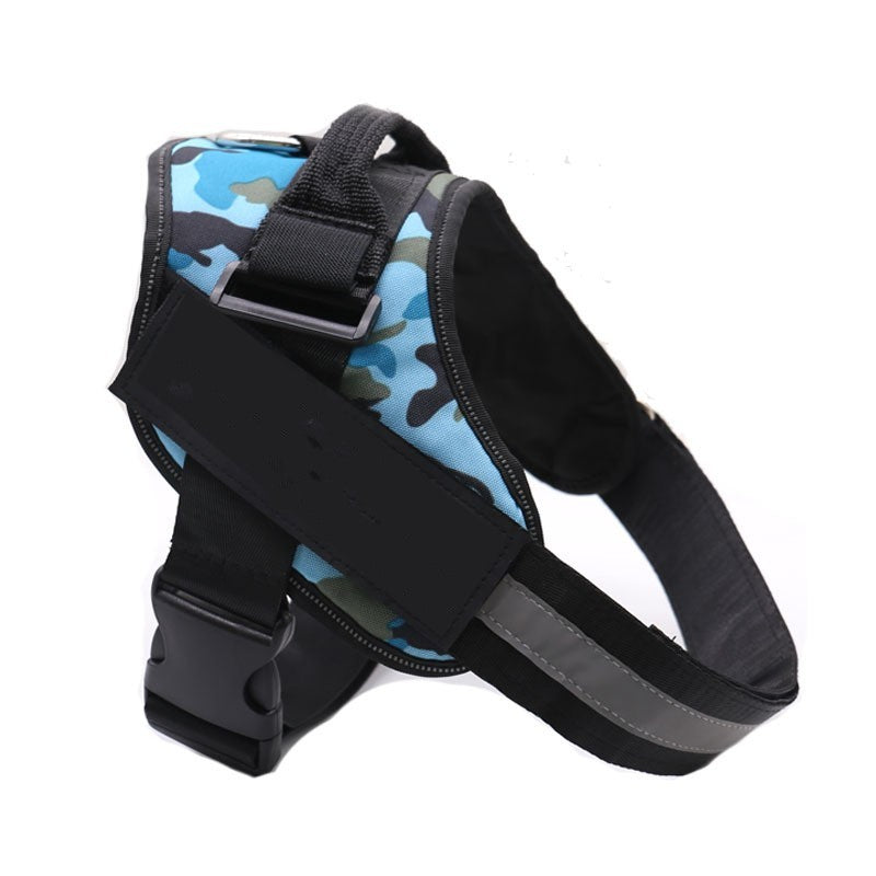 Personalized No-Pull Dog Harness – Reflective, Adjustable, Breathable Vest with Custom Patch