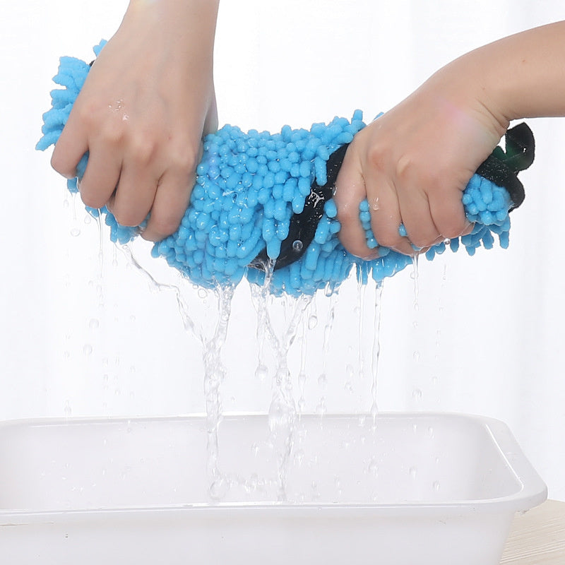 Super Absorbent Dog & Cat Bath Towel – Quick-Dry Microfiber Pet Bathrobe