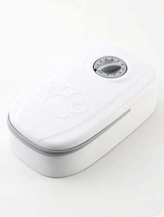 Automatic Pet Feeder with Timer – Smart Food Dispenser for Dogs & Cats, Stainless Steel Bowl