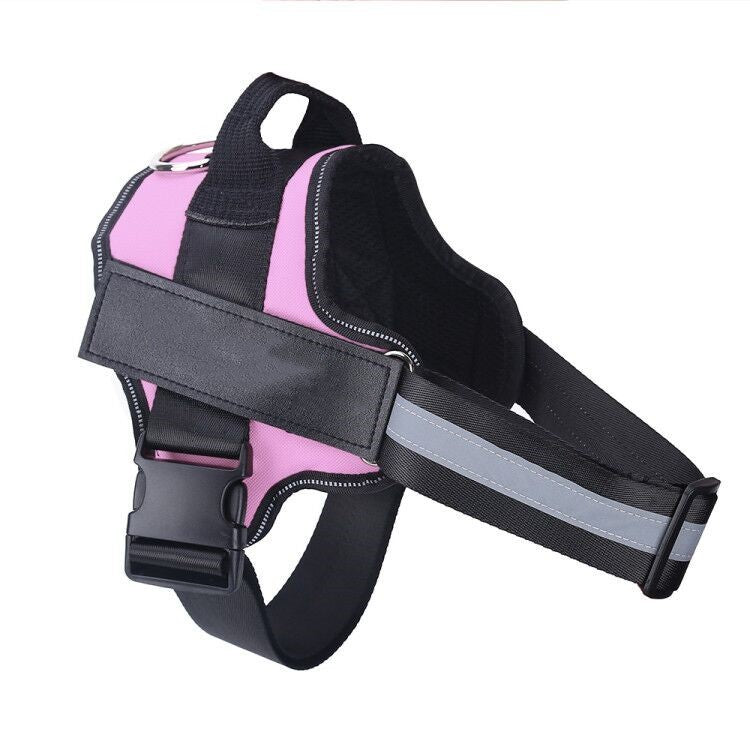 Personalized No-Pull Dog Harness – Reflective, Adjustable, Breathable Vest with Custom Patch